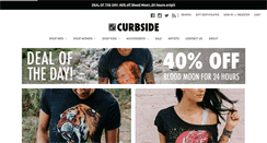 Desktop Screenshot of curbsideclothing.com