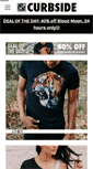 Mobile Screenshot of curbsideclothing.com